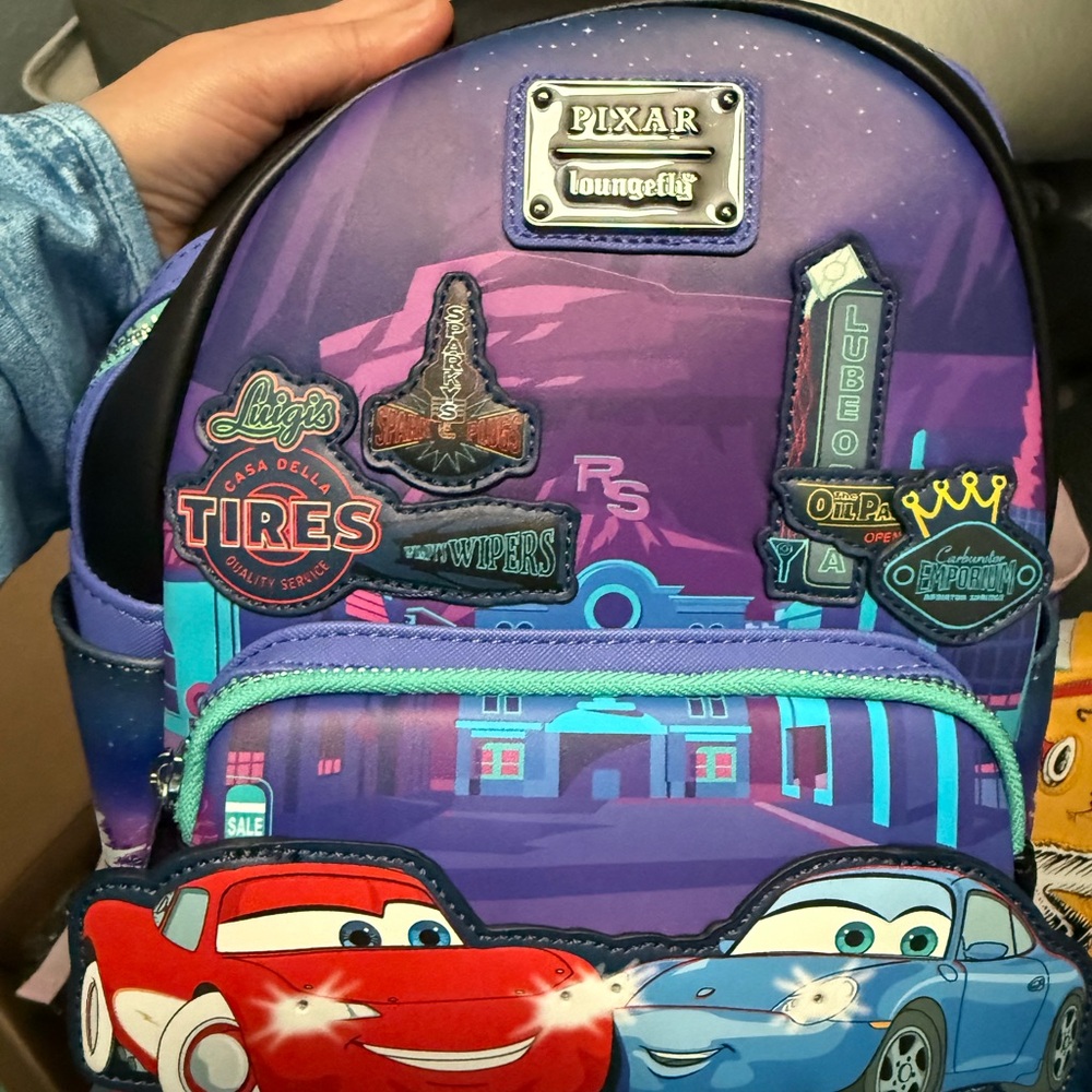 Loungefly Disney Pixar Cars Backpack